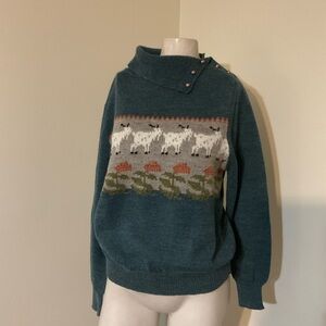 Vintage Goat Sweater 42